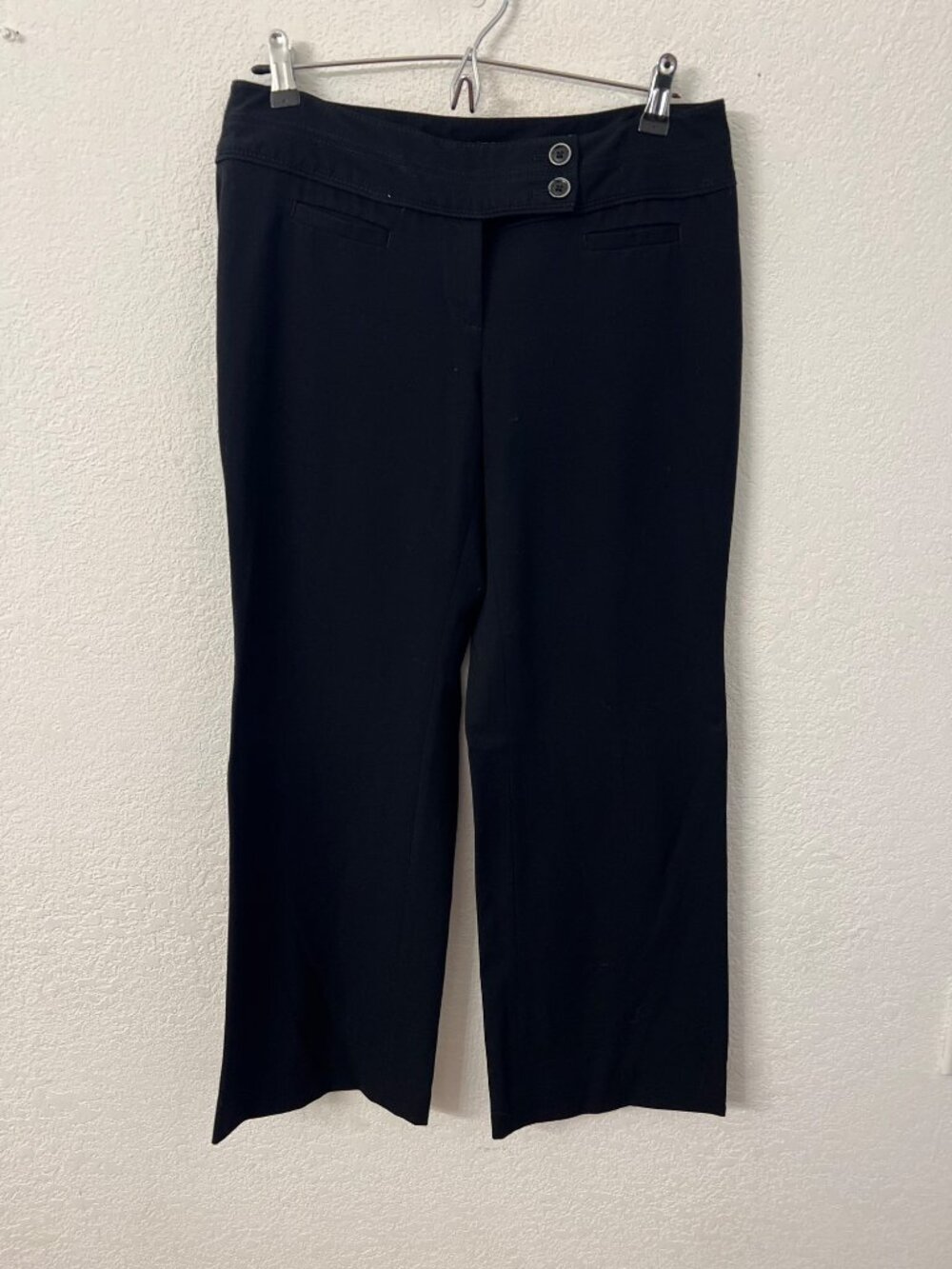 White House Black Market Legacy Black Dress Pants Womens Size 4S